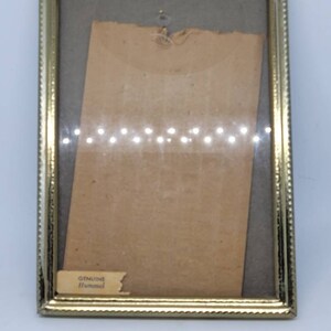 Vintage frames, gold metal frame, antique frames, picture frames, 6x4.5 frames, gift ideas, home decor, goldtone metal photo frame, antiques