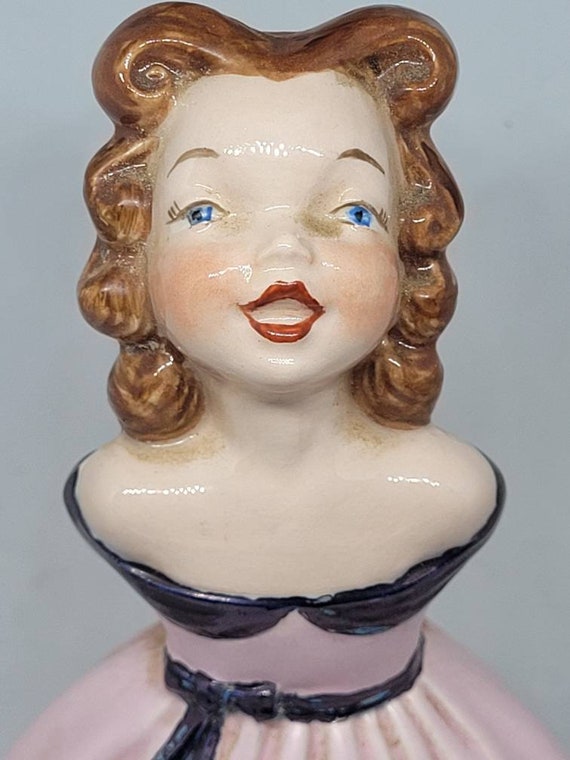 Vintage 1950s Ceramic Holland Mold Adorable Handpainted MCM