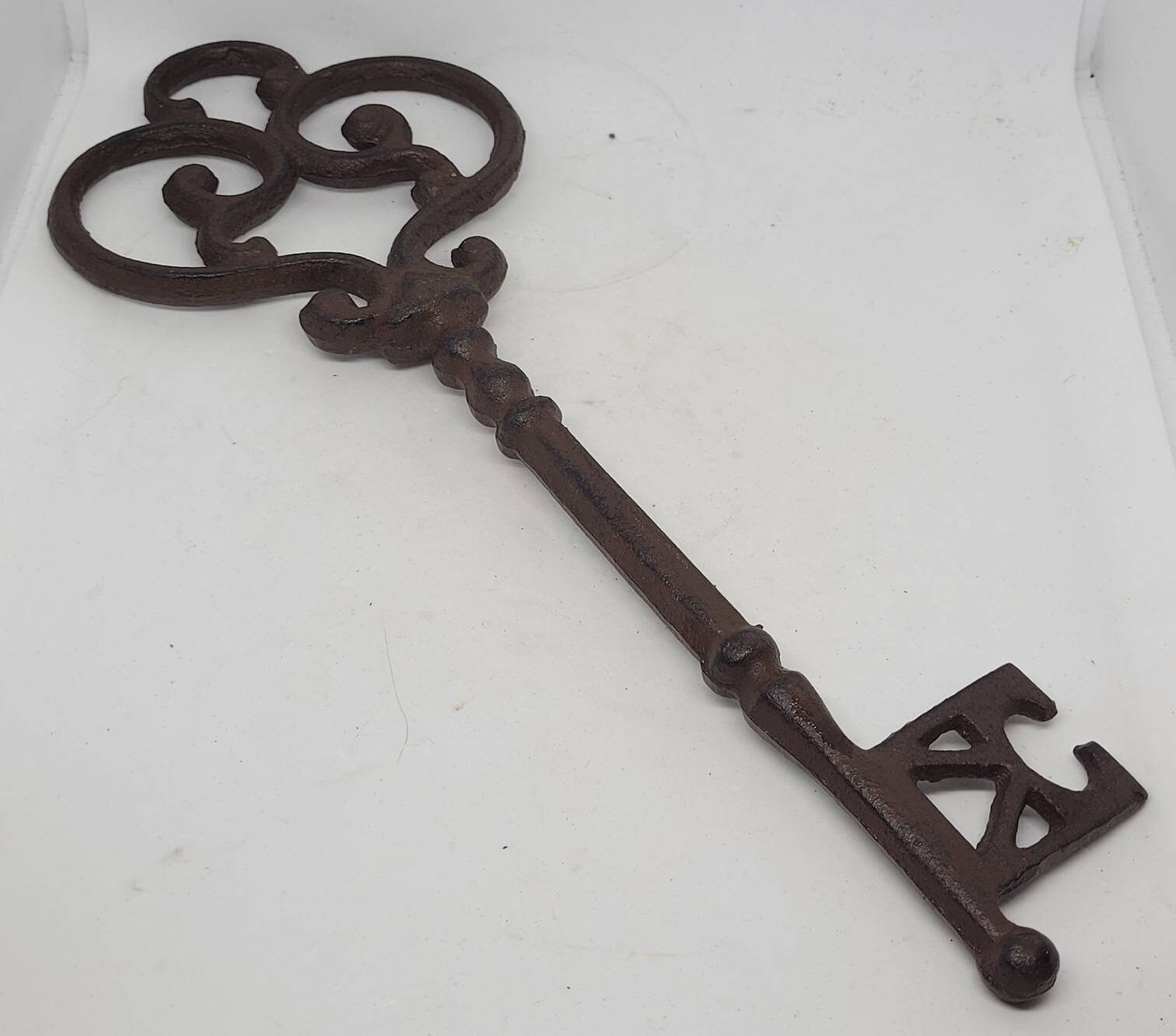 Vintage Cast Iron Large Key Home Decor, Wall Decor, Wall Hangings, Home