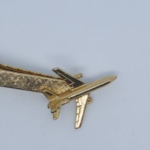 Vintage, tie bar, tie clip, vintage tie, mens fashion, cuff links, aero, airplane, jet, vintage airplane tie bar, pilot, cufflinks, aviation