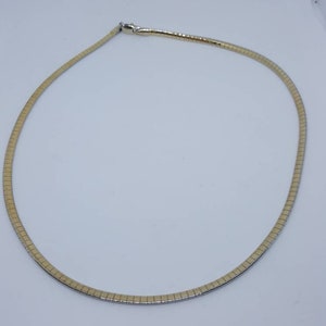 Vintage necklaces, necklace, necklaces, vintage chains, 80s fashion, fashion jewelry, fashion necklaces, two tone chain, reversable necklace
