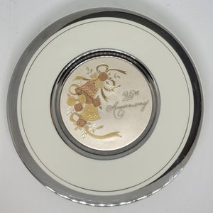 25th Anniversary Gifts Original Chokin Art 25th Anniversary 24 