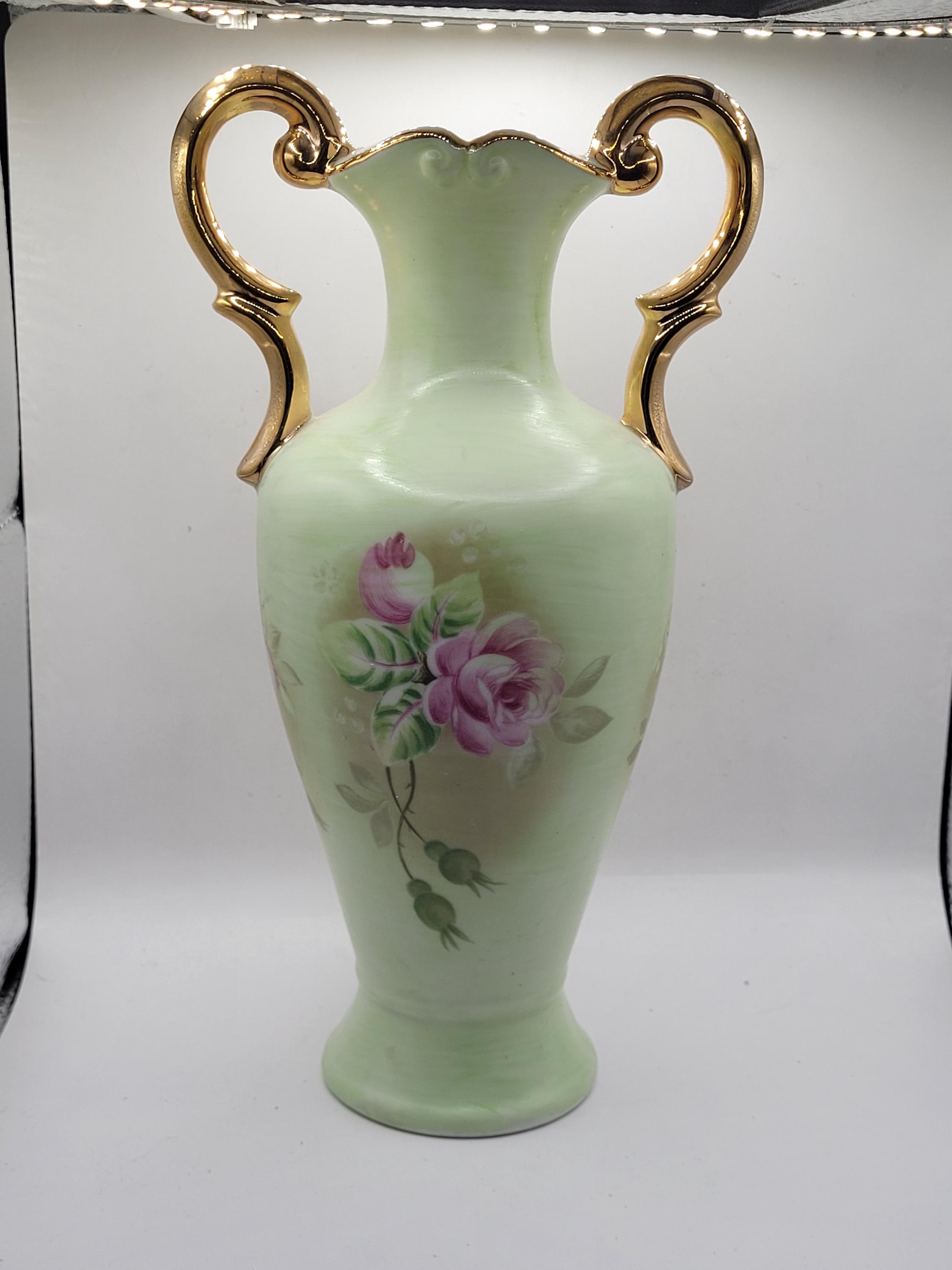 Heritage Green Vase - Etsy