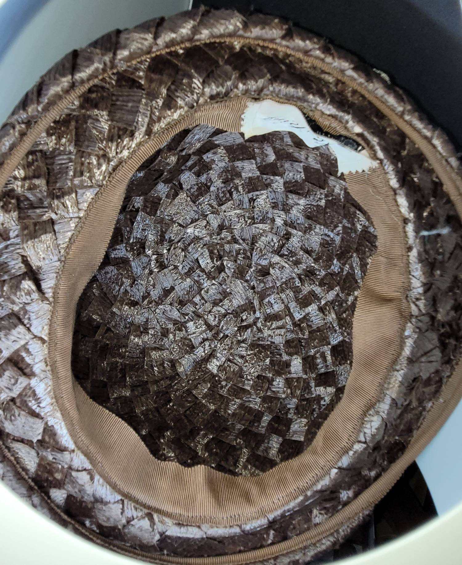 Vintage Walter King Ladies Cloche Hat with Ribbon & Netting Rare Find Cloche Net Vintage Hats for Women for sale | eBay main image 3
