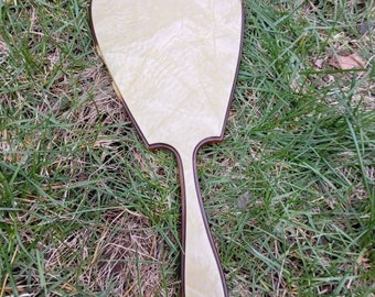 Vintage heavy marbled celluloid hand mirror, vintage hand mirror, vanity mirrors, hand mirrors, gift idea, home decor, wall mirror, mirrors