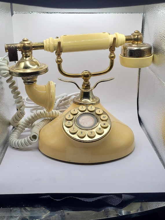 Téléphone Rotatif Vintage Telkom – Pologne 1960-70, Original
