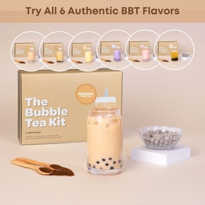 RETEA Bubble Tea Kit No Reusable Cup Everything you need to make fruit tea and milk tea at home with your loved ones this holiday season image 1