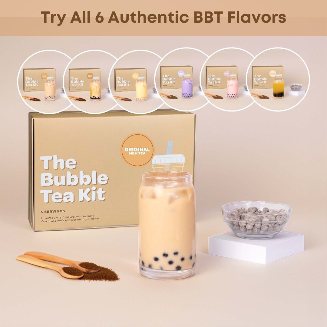 Goba Starter Pack (Boba Tea)  6-Bottles Bubble Tea + Free Shipping – Goba  Tea