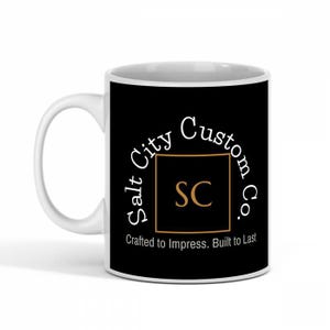 Custom 11 oz Ceramic Mug – Personalized Coffee Cup Gift | Dishwasher & Microwave Safe | White Glossy Mug
