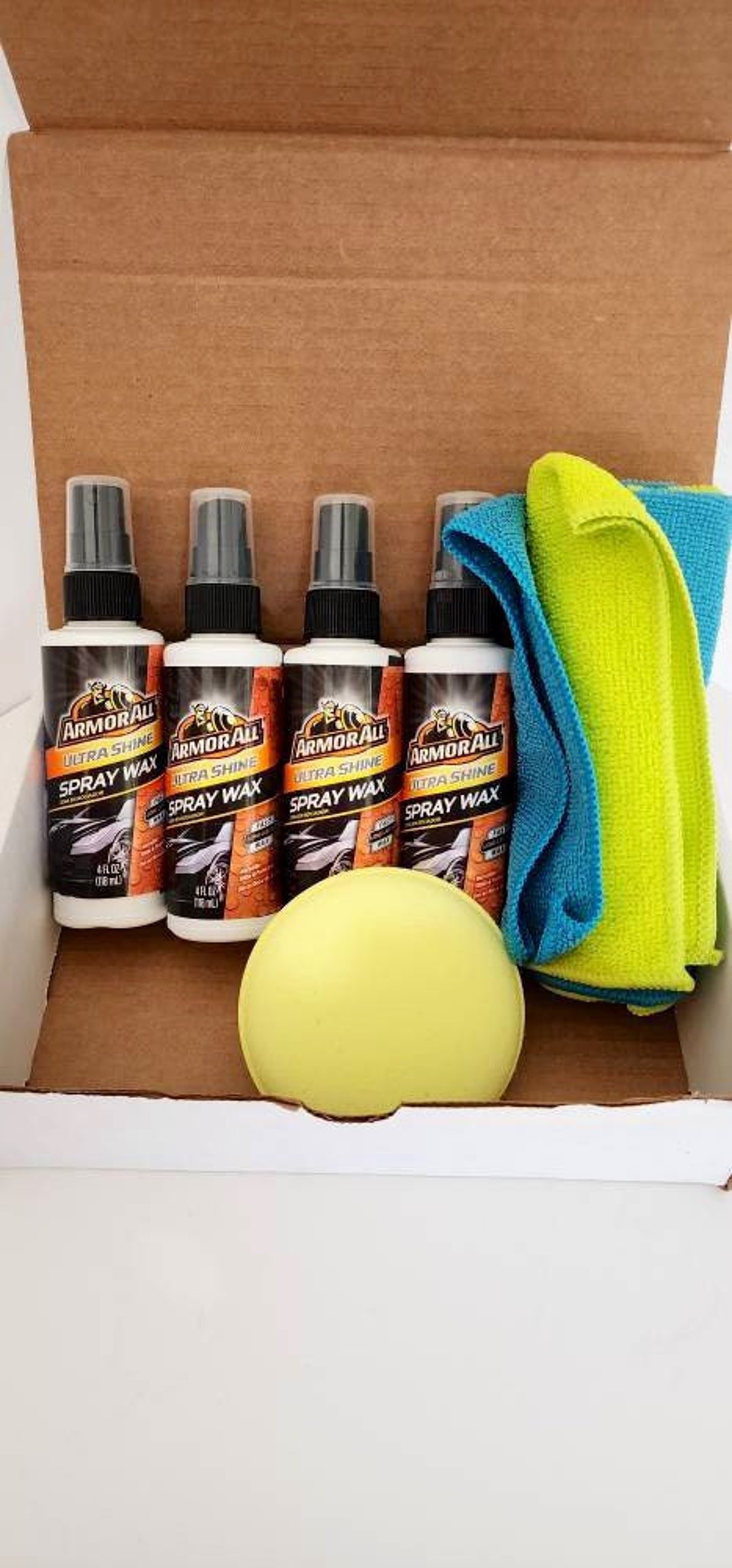 Spray Wax Car Care Kit Car Wash Cleaning Kit Car Wash Gift Etsy