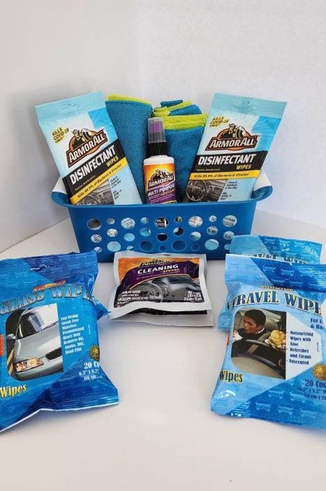 Travel Car Care Kit Car Wash Cleaning Kit Car Wash Gift Etsy