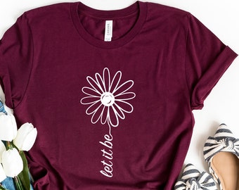Let it Bee T-Shirt: Daisy Graphic Tee