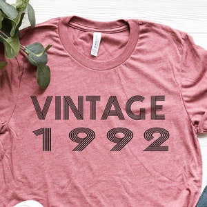 30th Birthday Shirt,Vintage 1992 Shirt,30th Birthday Gift For Women,30th Birthday Gift For Men,30th Birthday Woman,30th Birthday Best Friend