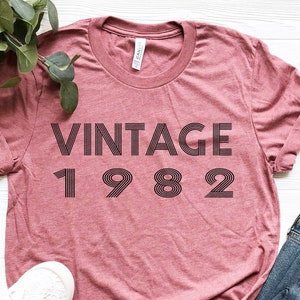 40Th Birthday Shirt,Vintage 1982 Shirt,40Th Birthday Gift For Women,40Th Birthday Gift For Men,40Th Birthday Best Friend,40Th Birthday Woman