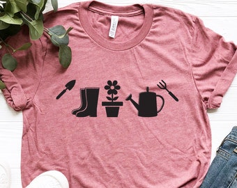 Gardening T-Shirt: Funny Plant Lover Tee, Gardener Gift
