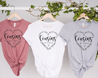 Cousins Heart Matching Shirt: Family Love Gift