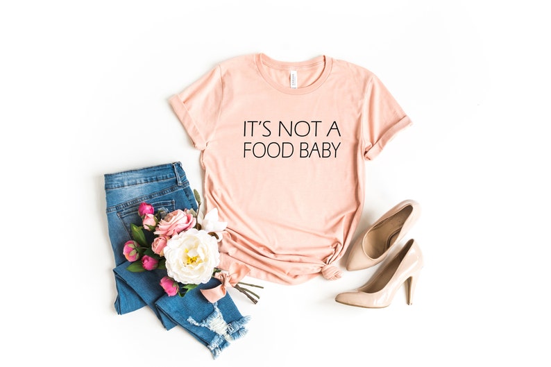 Grandparents Baby Announcement Shirt Pregnancy Reveal Pregnancy Announcement Shirt It/'s Not A Food Baby Shirt Funny Pregnancy Shirt