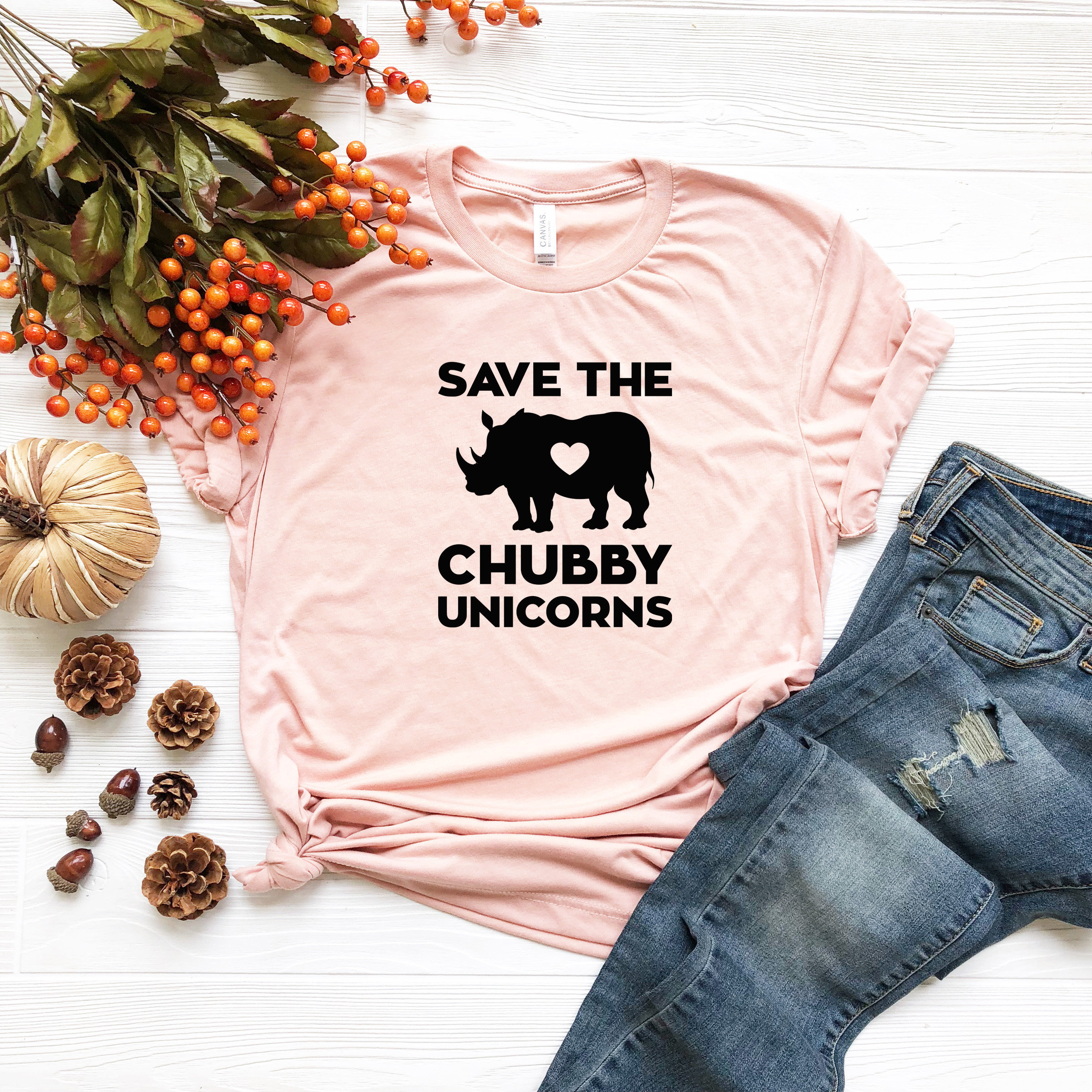 Save the Chubby Unicorn Tshirt Funny Unicorn Tshirt Gift Etsy