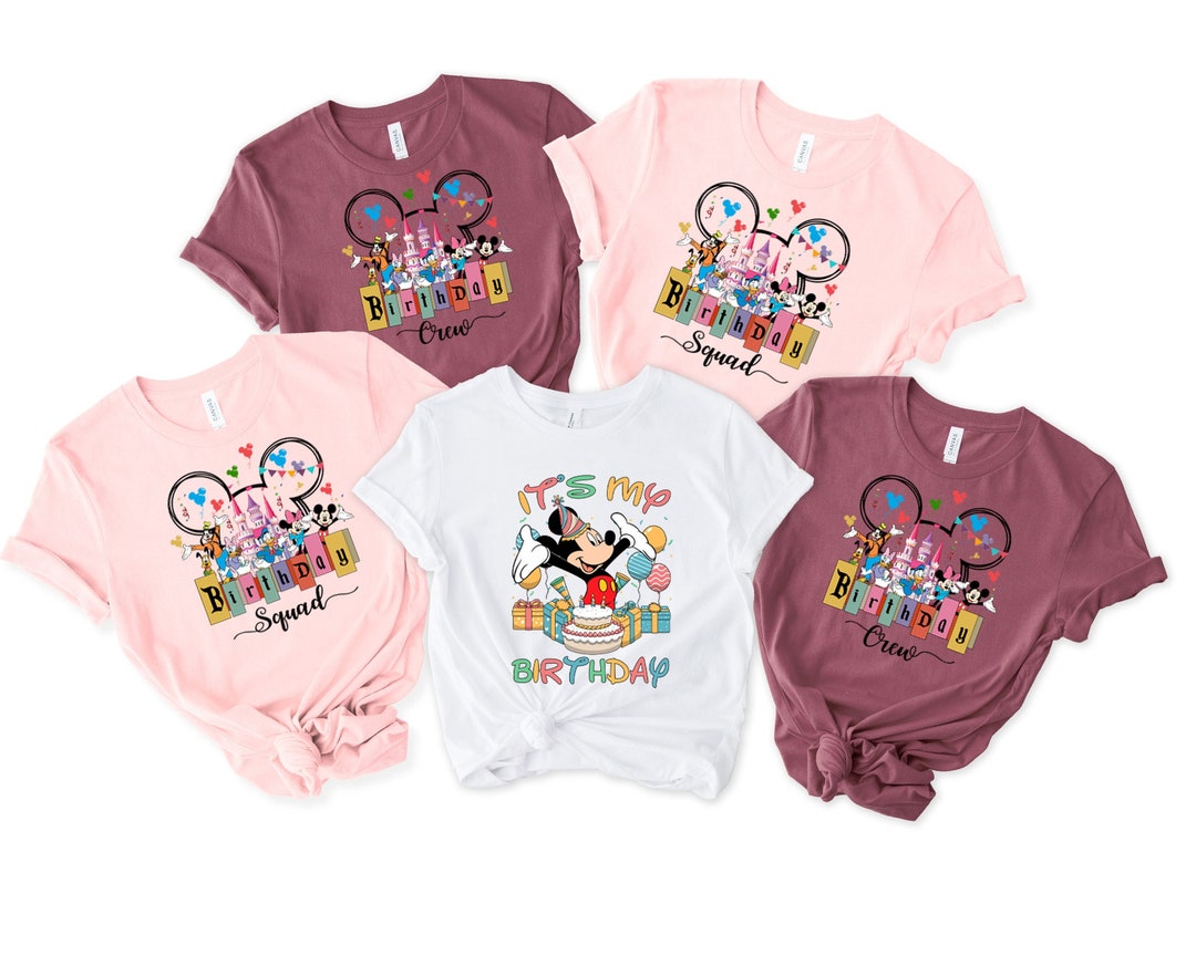 It's My Birthday Tshirt, Disney Shirt, Disney Birthday Shirt, Disney