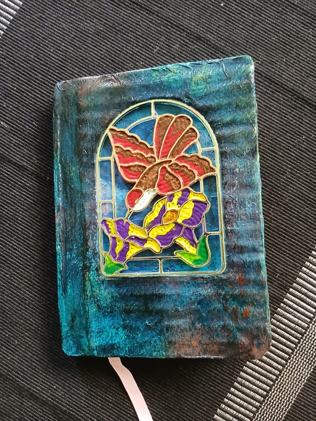 Window Diary Small Diary 2024/2025 Stained Glass Window of the Bird at the Window - Etsy