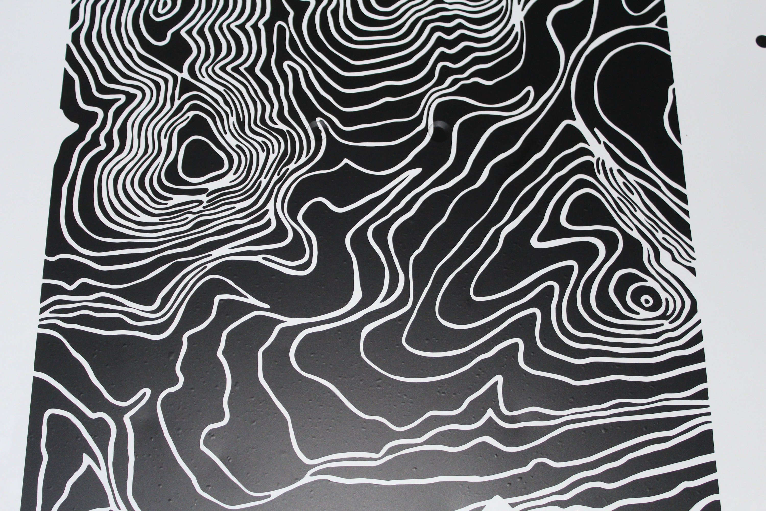 Topography Map Decals Mountains & Trees Topography Hood Decal - Car, Truck, Jeep - Etsy
