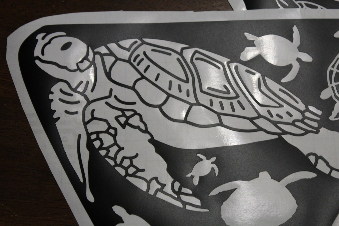 Sea Turtle 2018 to Current Jeep Wrangler JL Fender Vent Decals | Etsy