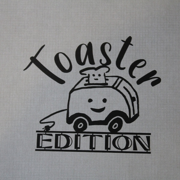 toaster edition decal for car, truck or jeep