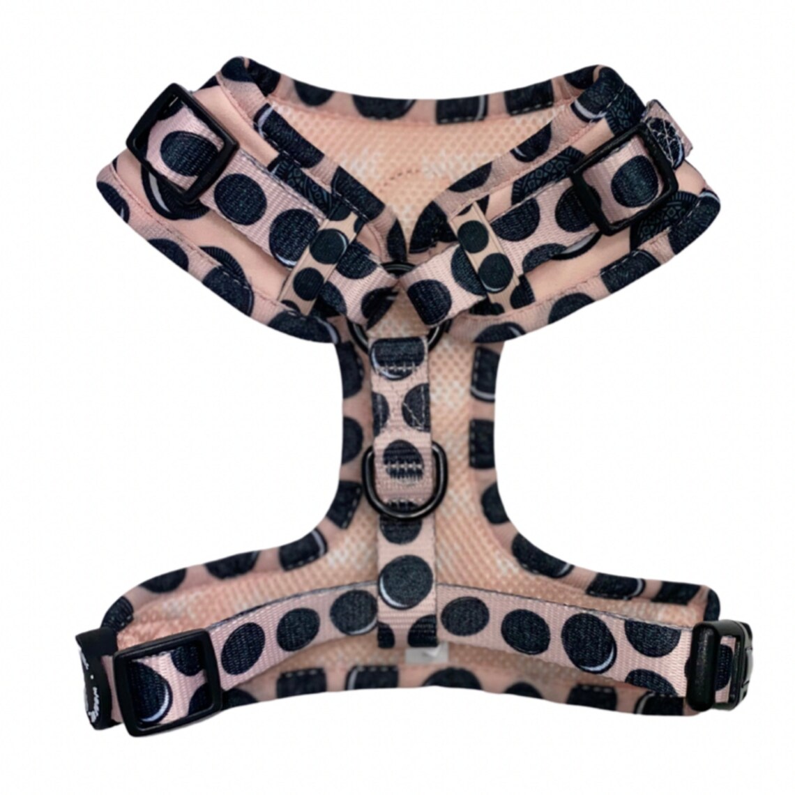 Adjustable Peach Cookie Dog Harness Pink Dog Harness Small Etsy