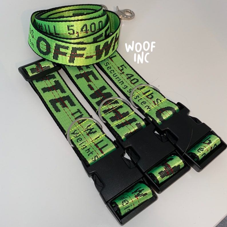 ceinture off white verte