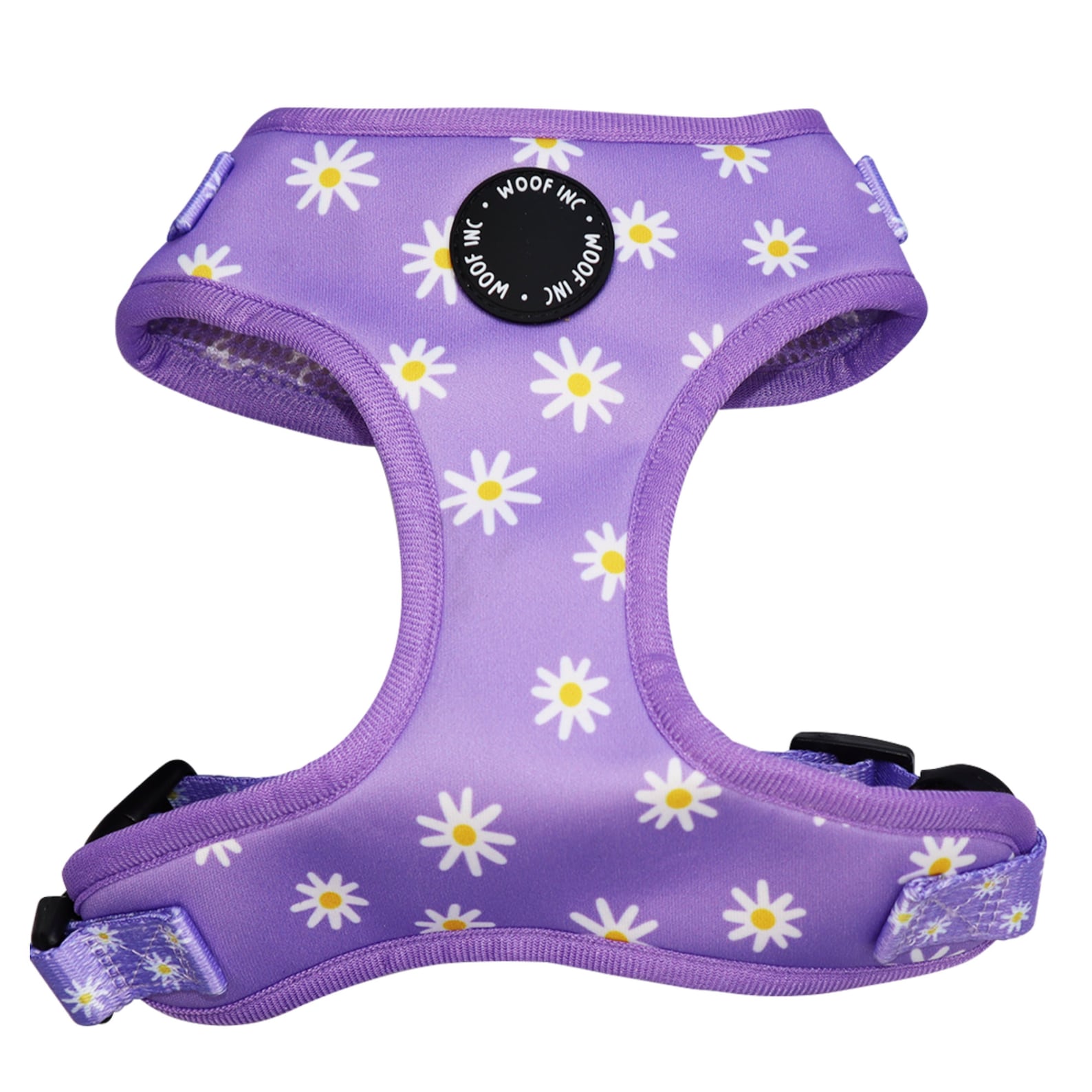 Purple Daisy Print Dog Harness Purple Dog Harness Small Dog Etsy
