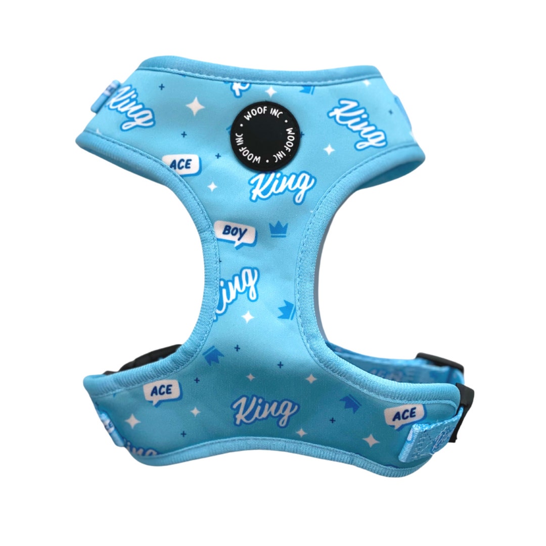 Blue Dog Harness, Baby Blue Dog Harness, King Dog Harness, Dog Harness