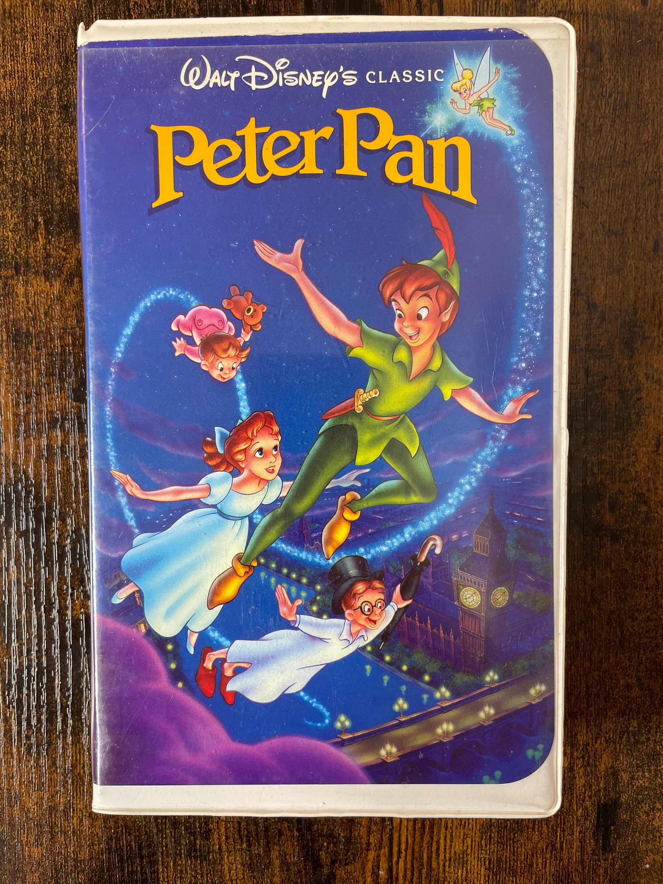 Peter Pan Vhs Clamshell Walt Disney Classics Disney Vhs | Sexiz Pix