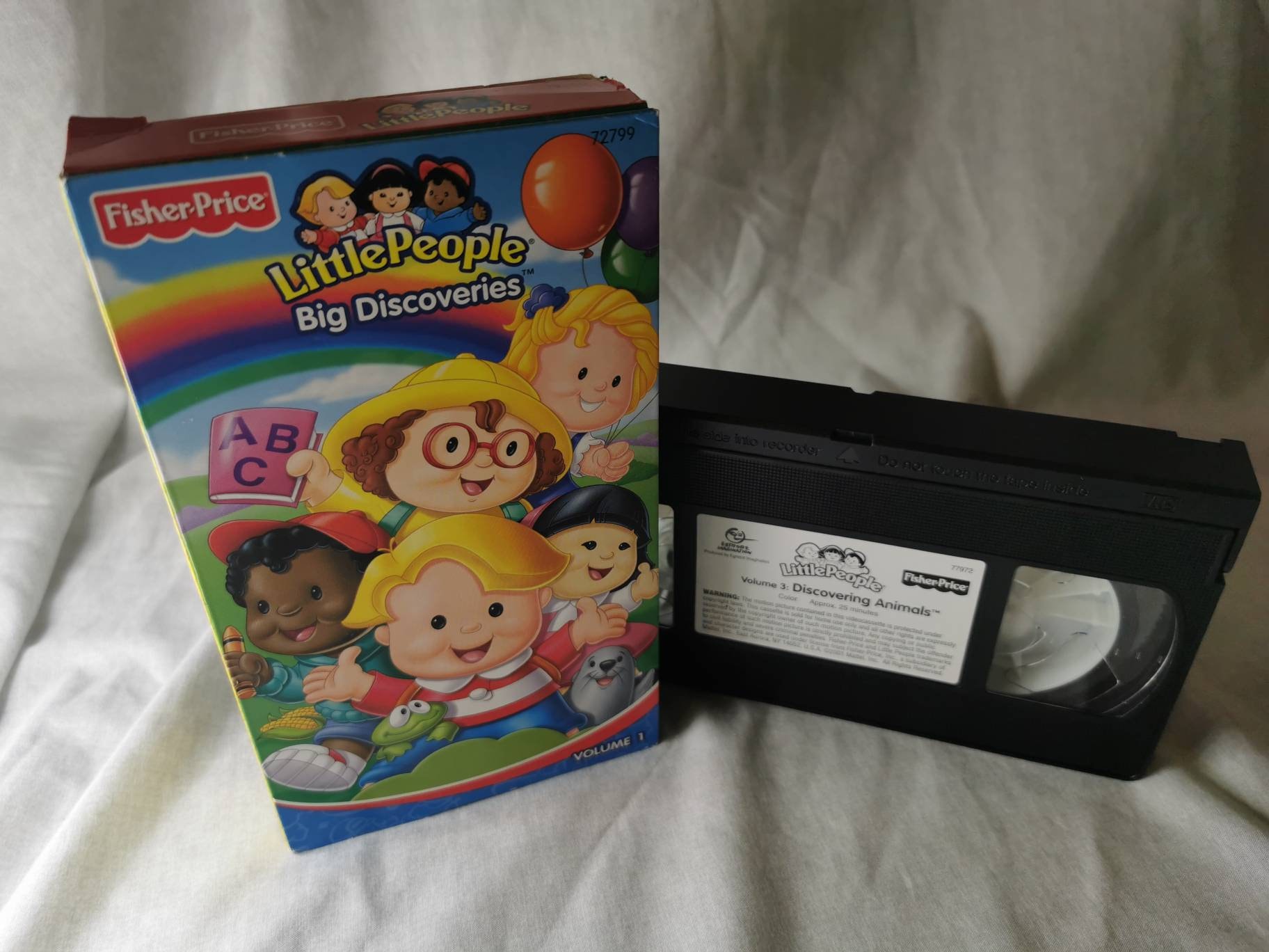Fisher Price VHS Little People Big Discoveries. Vol 1. Make Etsy UK