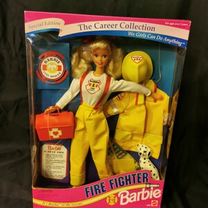 firefighter barbie