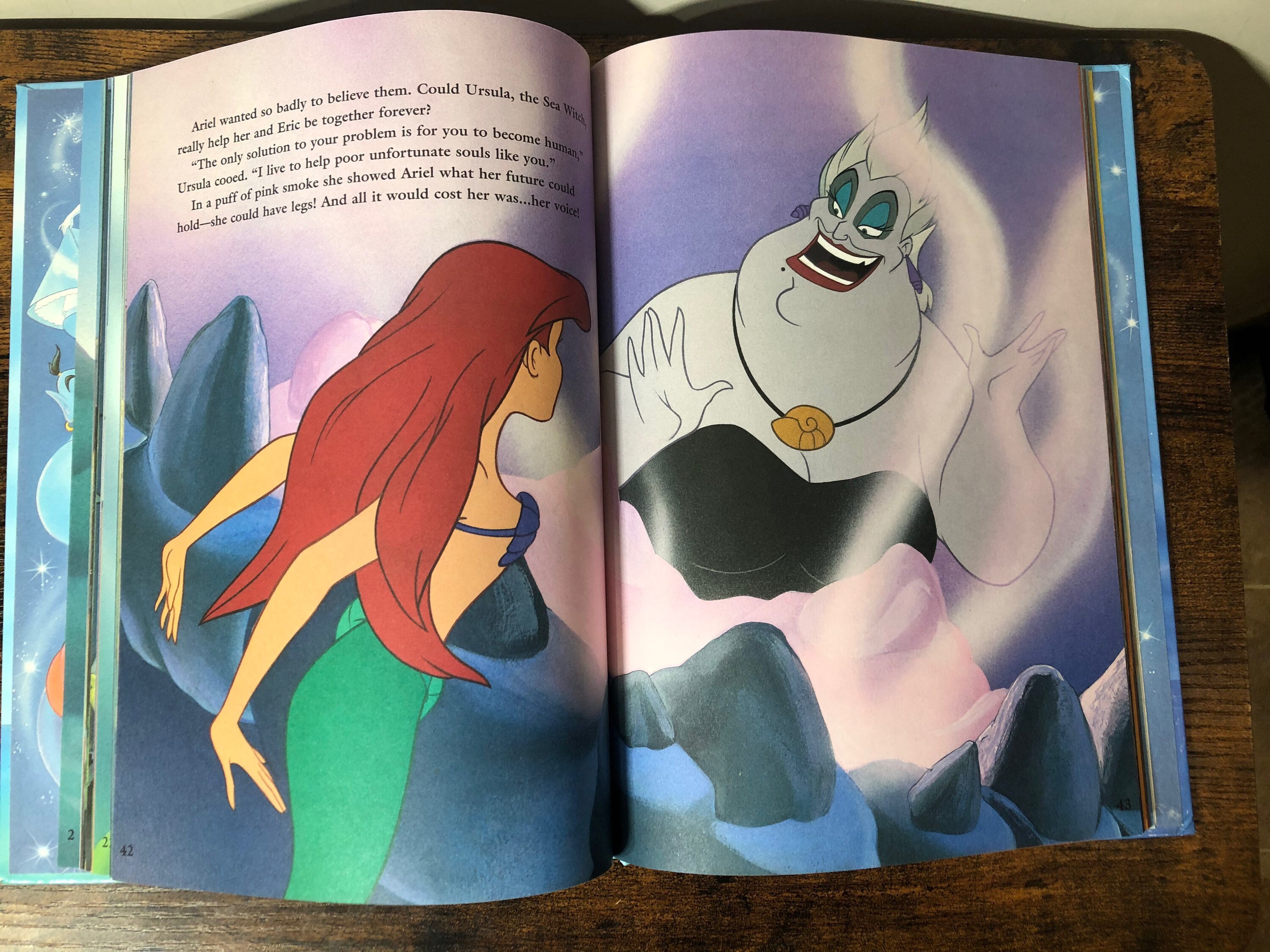 Vintage 1997 Disney's the Little Mermaid Hardcover Book Etsy