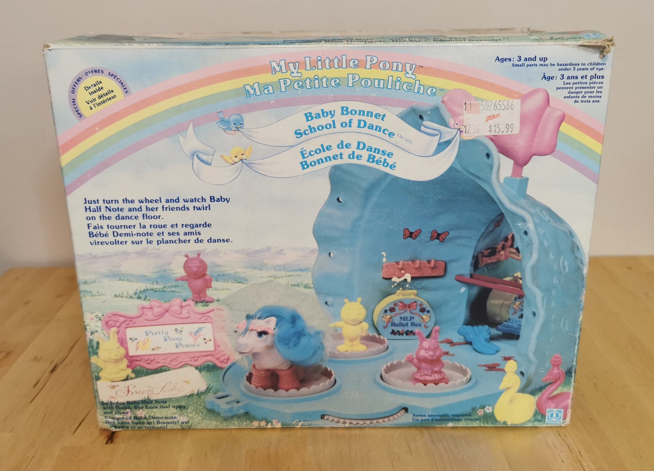 1986 Baby Bonnet School of Dance My Little Pony Playset. 1 Etsy
