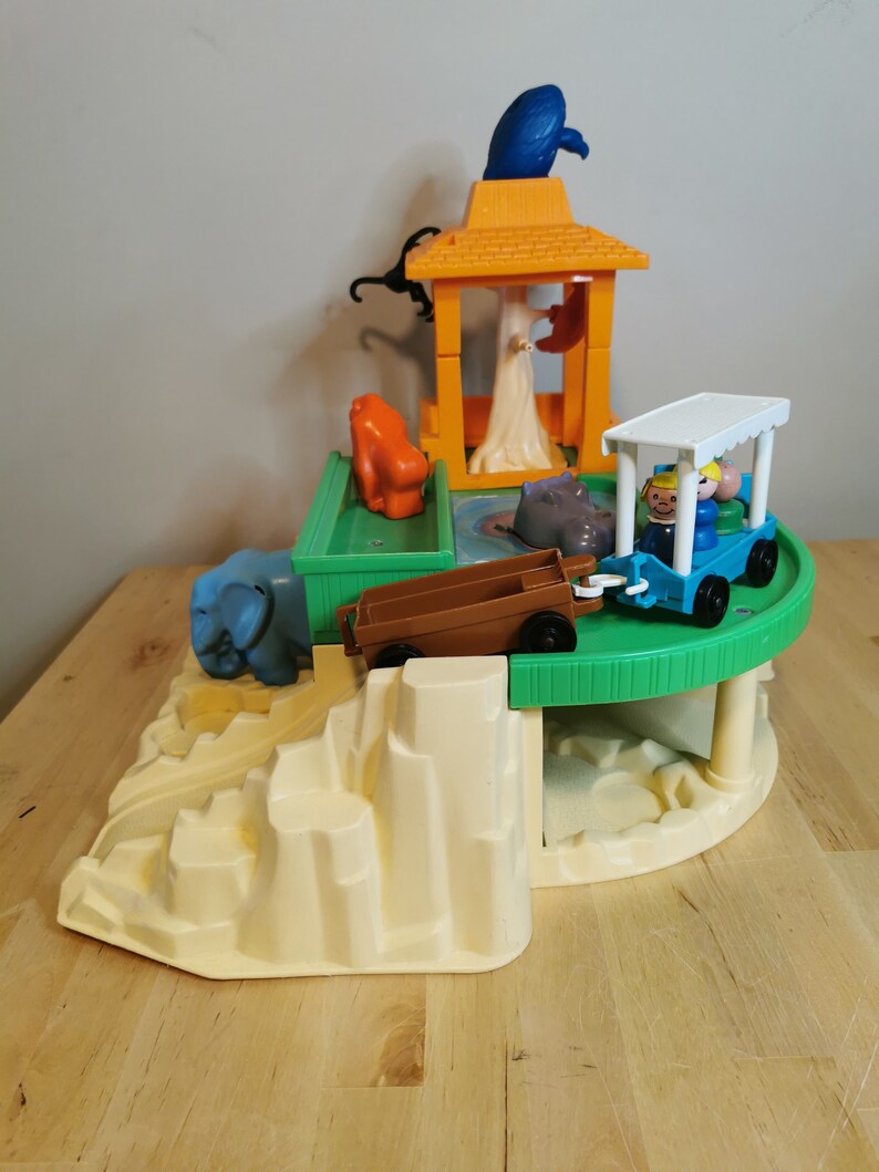 Fisher Price Zoo 1984 Vintage 916 Set. Etsy