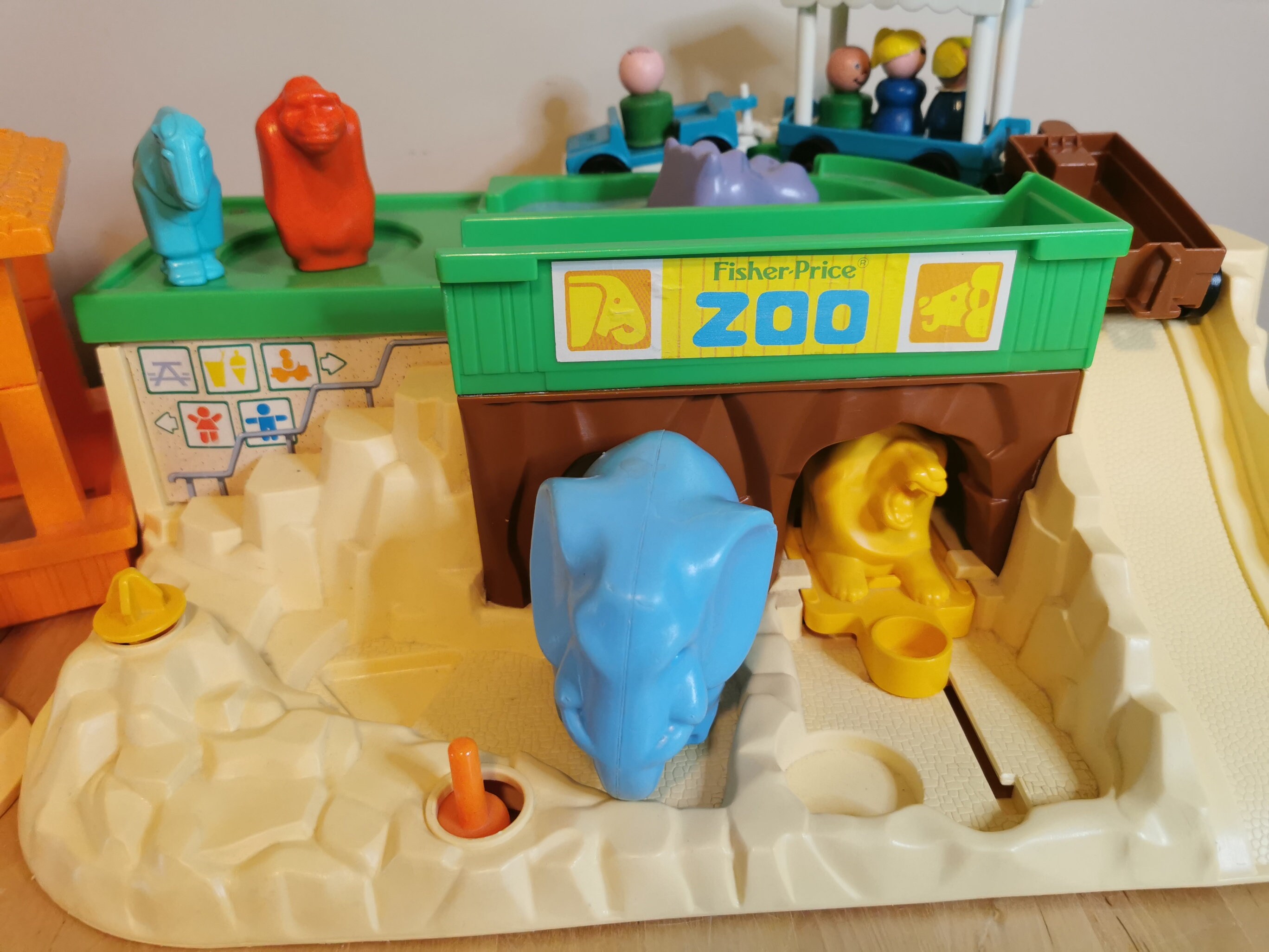 Fisher Price Zoo 1984 Vintage 916, Set. Etsy
