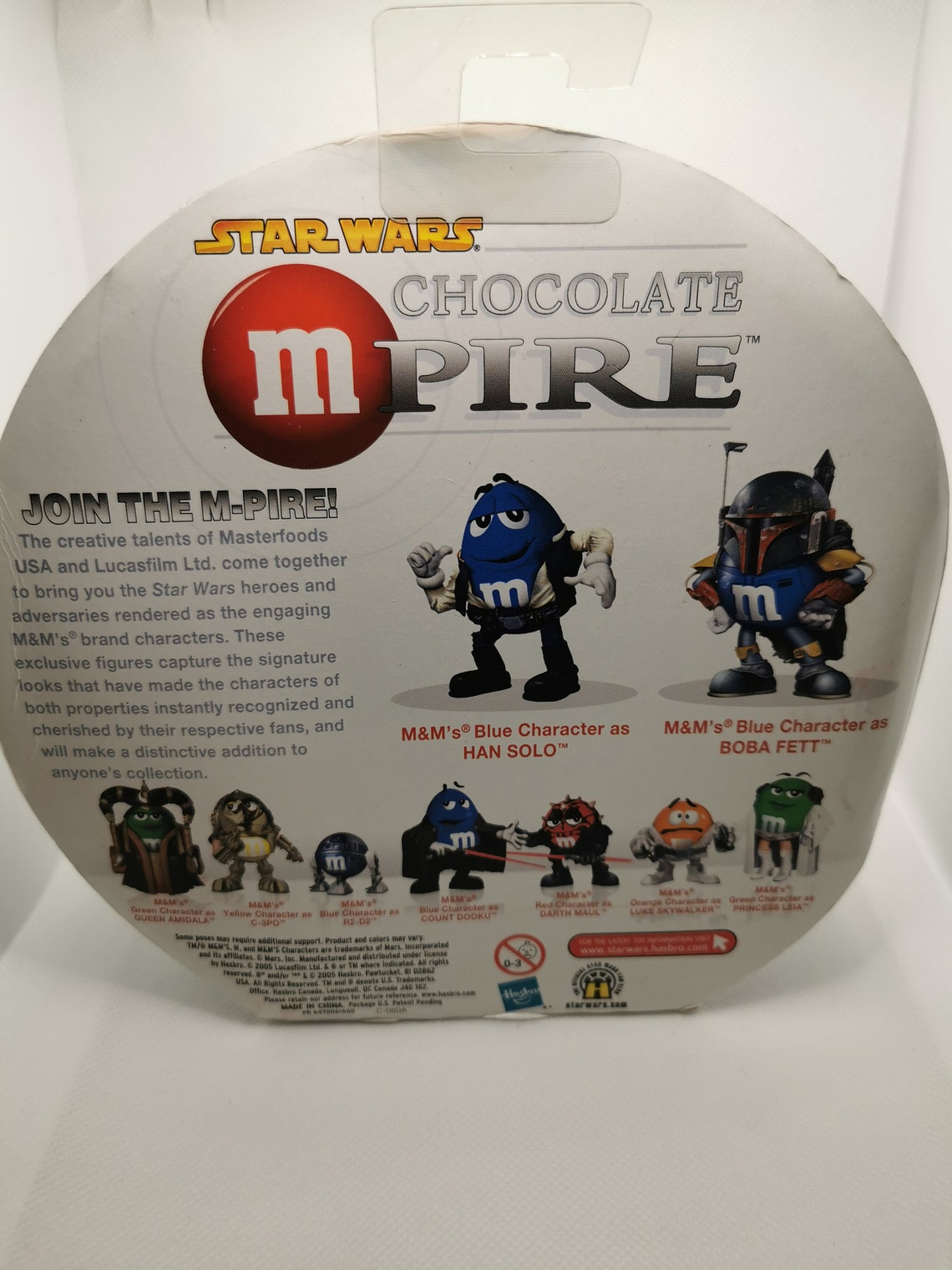 M & M Star Wars Mpire Limited Edition Set Han Solo and Boba Etsy