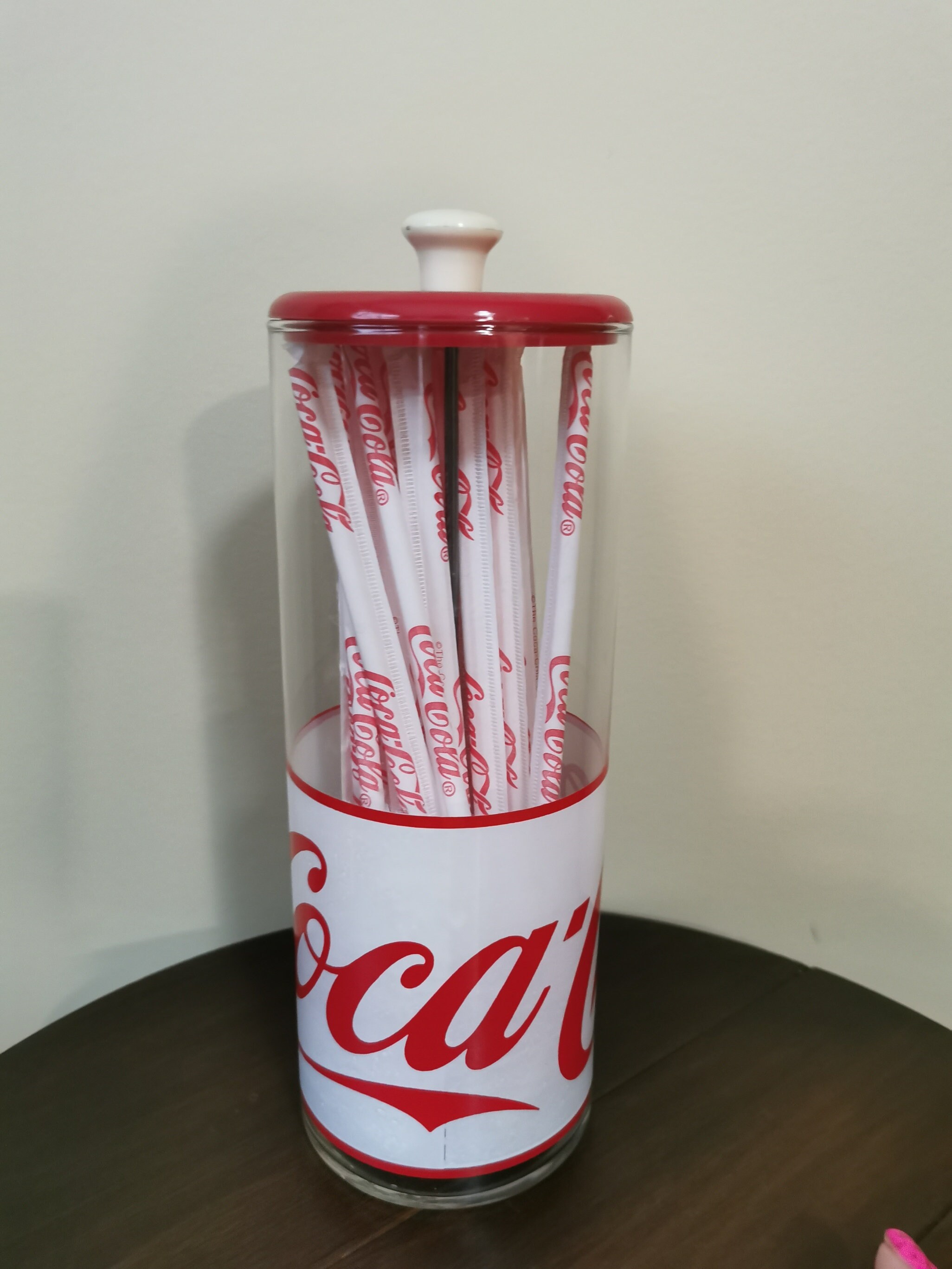 Coca Cola Straw Dispenser. Straw Holder With coca Etsy UK