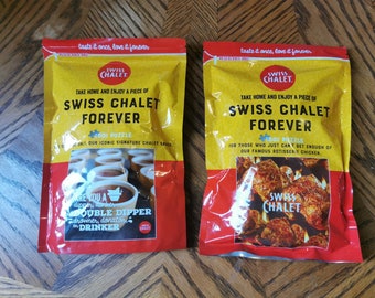 Swiss Chalet Forever 100 Piece Puzzle, The One, The Only, Our Iconic Signature Chalet Sauce and Rotisserie Chicken.