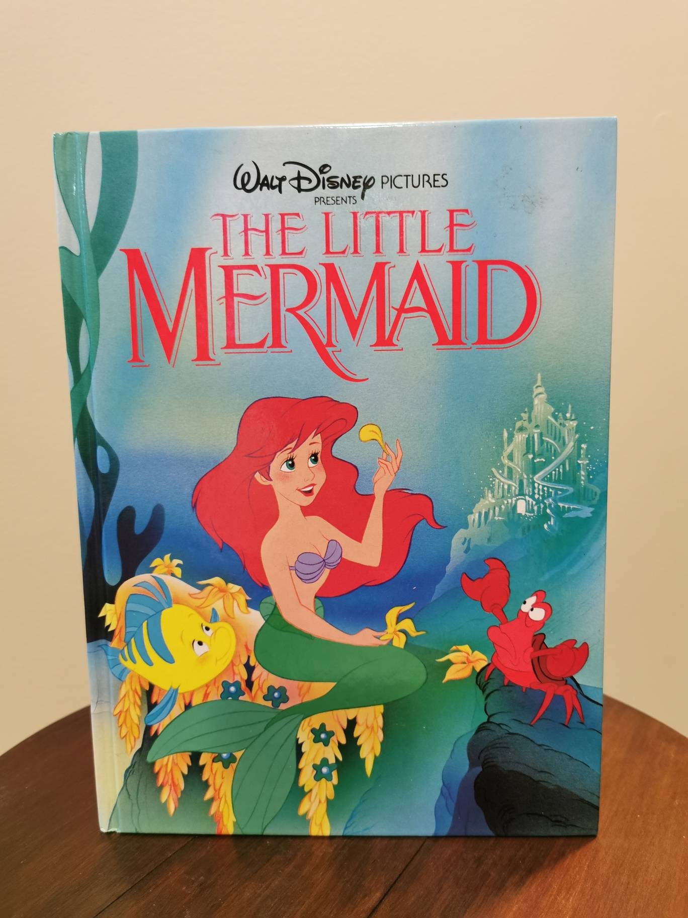 Vintage Disney The Little Mermaid Coloring Book Golden 1992 Well Loved