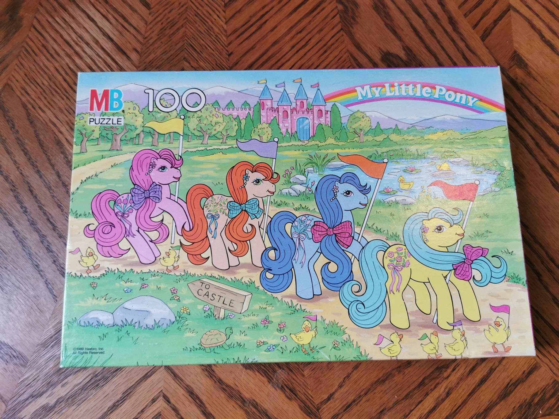 My Little Pony Puzzle 48 große Teile Hasbro Pappe Pferd Spiel Neu OVP 