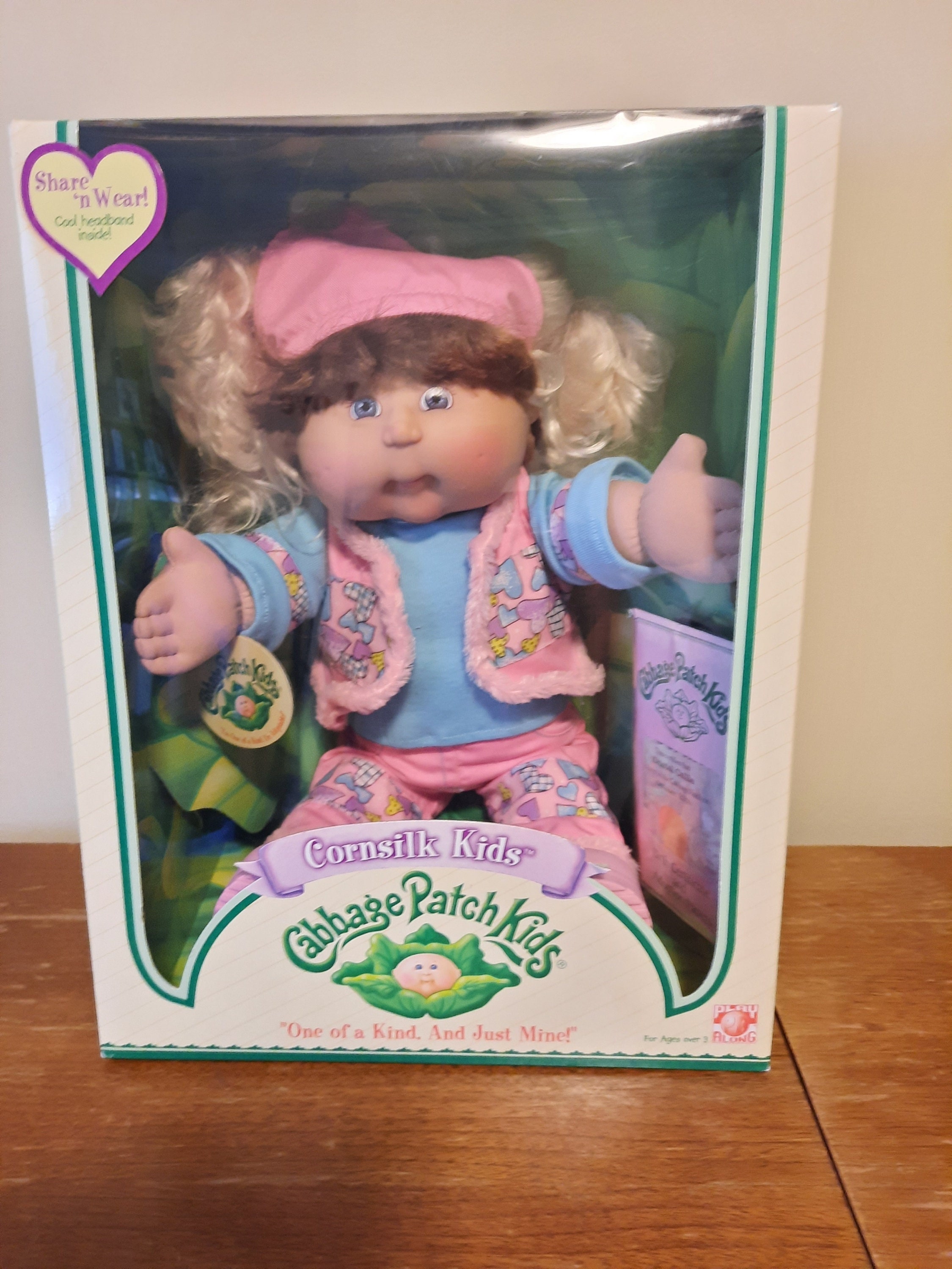 Vintage Cabbage Patch Doll Cornsilk Kids Cristal Callie Etsy