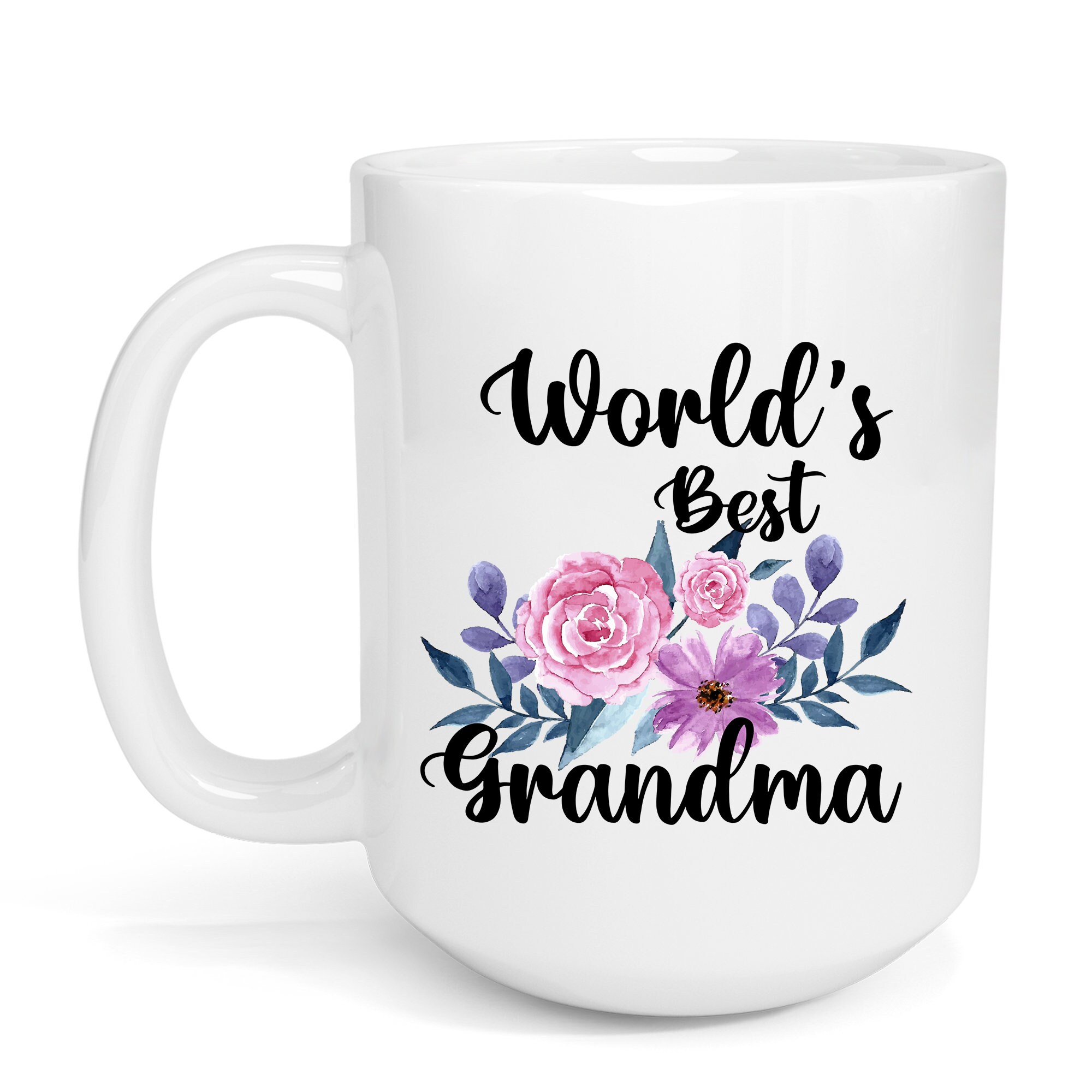 Worlds Best Grandma Grandma Mug Gifts for Grandma Grandma Etsy
