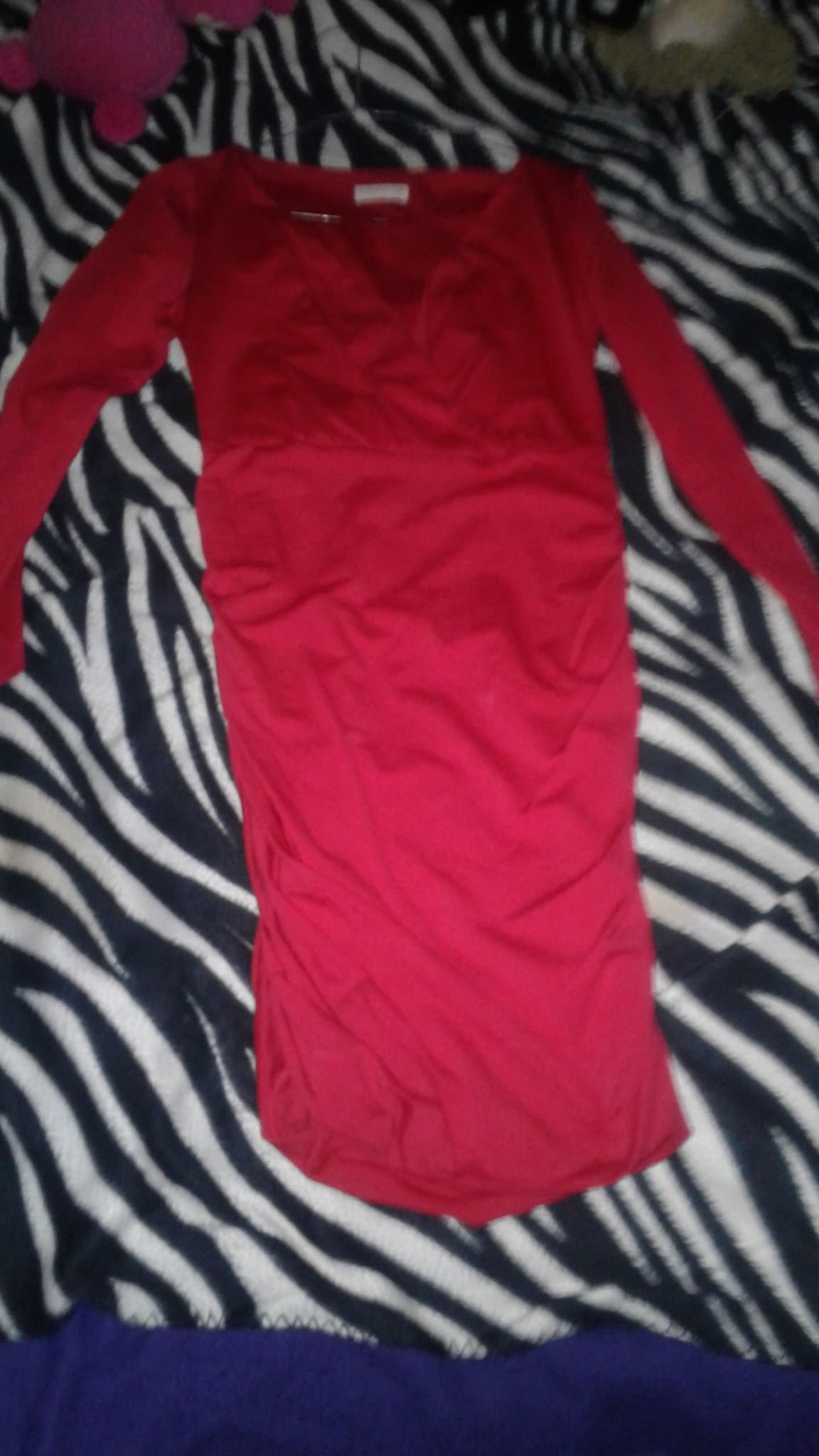 kookai red dress