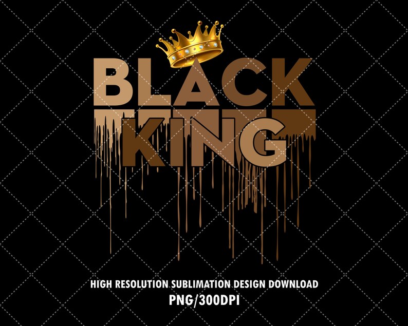 Download Black King PNG Svg File Melanin King Black Lives Matter ...