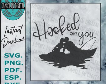 Download Fishing Couple Svg Etsy