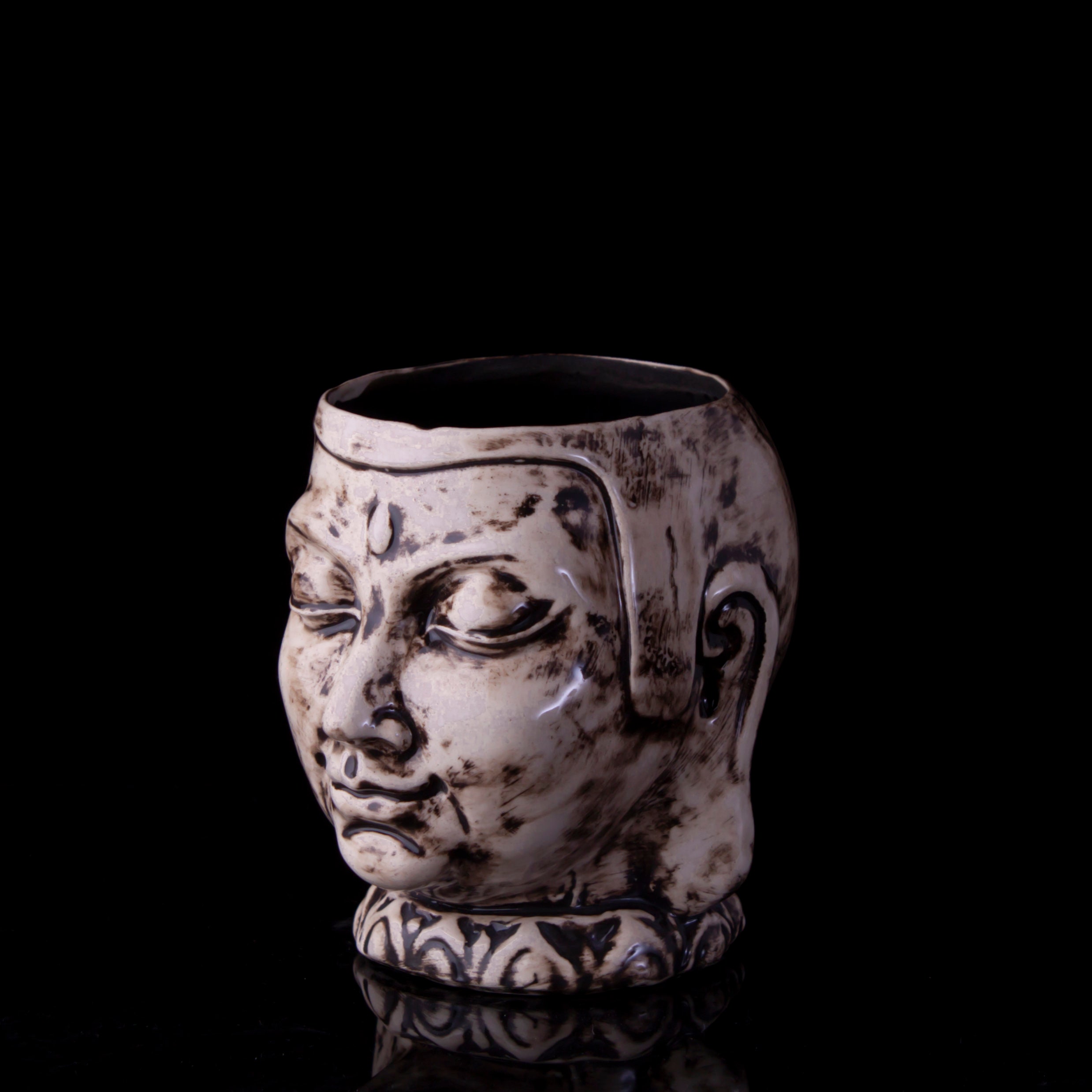 Original Ceramic head vase Buddha ceramic for Etsy