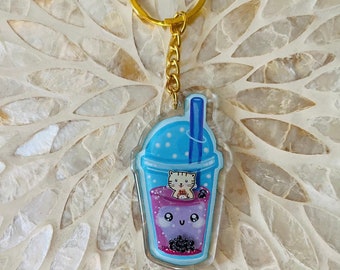 Bubble Tea Keychain